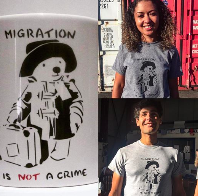 Paddington – Migration is Not a Crime t-shirts on sale now!