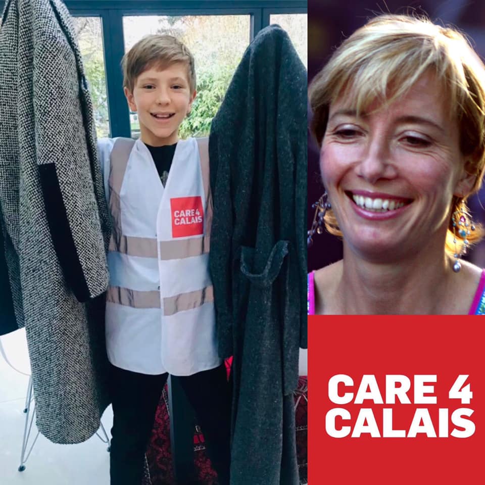 Emma Thompson Supports #Coats4Calais