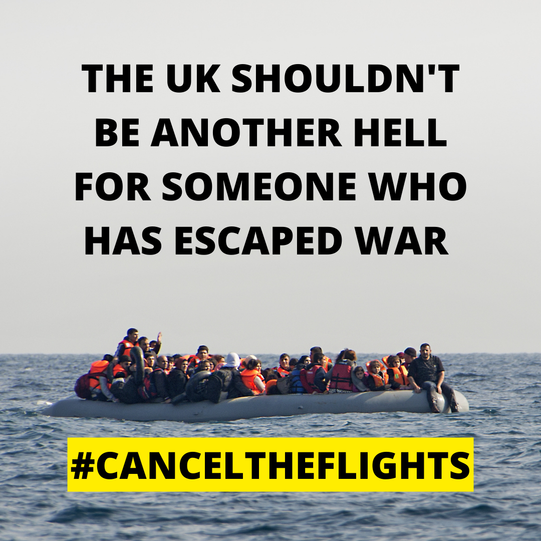Cancel the flights: Home Office deports 11 Syrian men