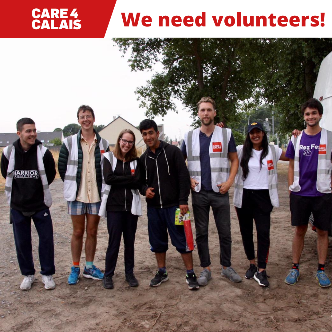 We need volunteers!