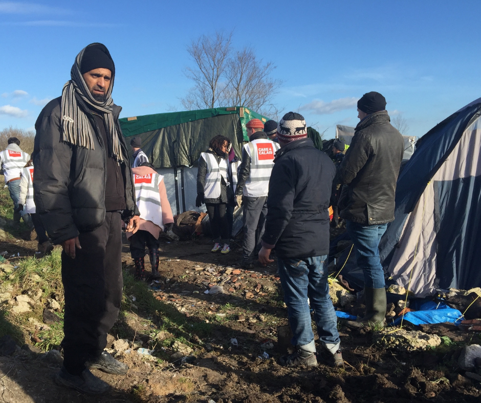 Helping after the storm in Calais and Dunkirk