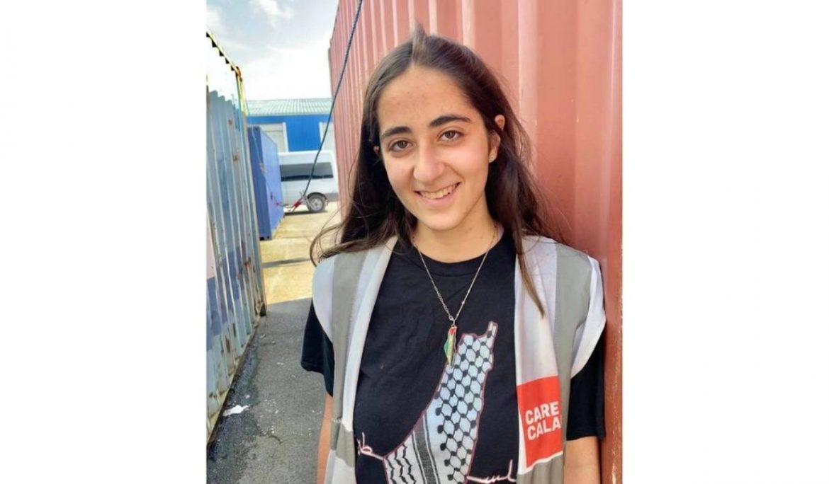 Meet Miriam, part-Syrian, part-Palestinian volunteer