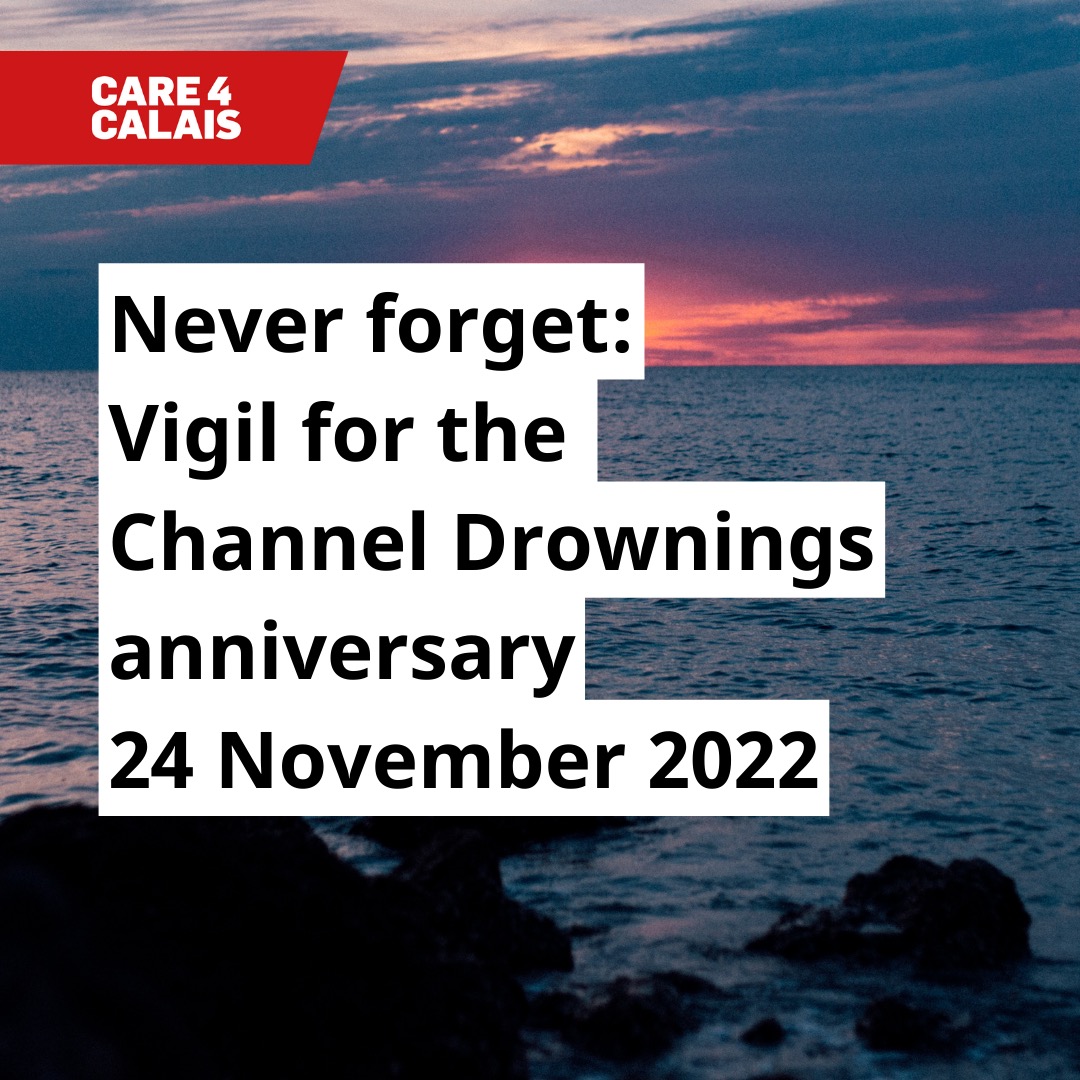 Never forget: A vigil for the Channel drownings